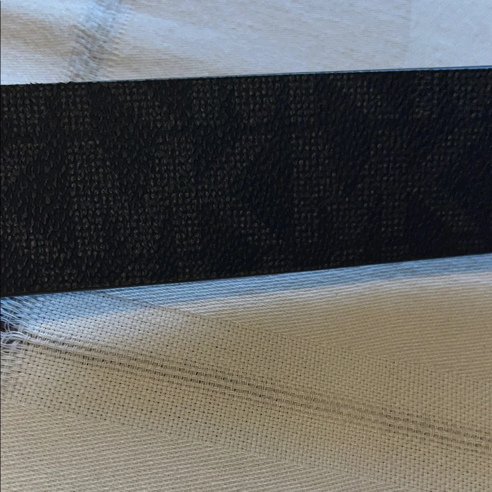 NWT Michael Kors MK Woman’s Black Belt with MK Silver Buckle Size L